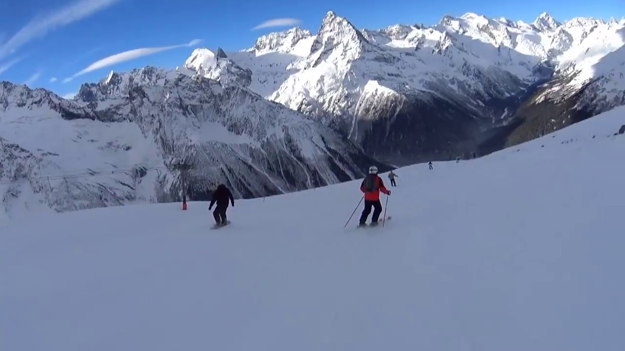 Обзор самого известного горнолыжного курорта Кавказа